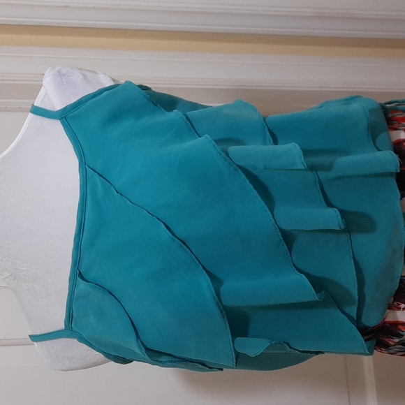 Charlotte Russe Tops - Teal Top Size S Pre-loved Great Condition